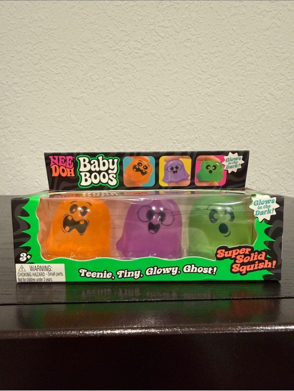 NeeDoh Glow-In-The-Dark Baby
Boos Squishy Toy Set